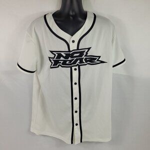 No Fear White and Black Men's Jersey